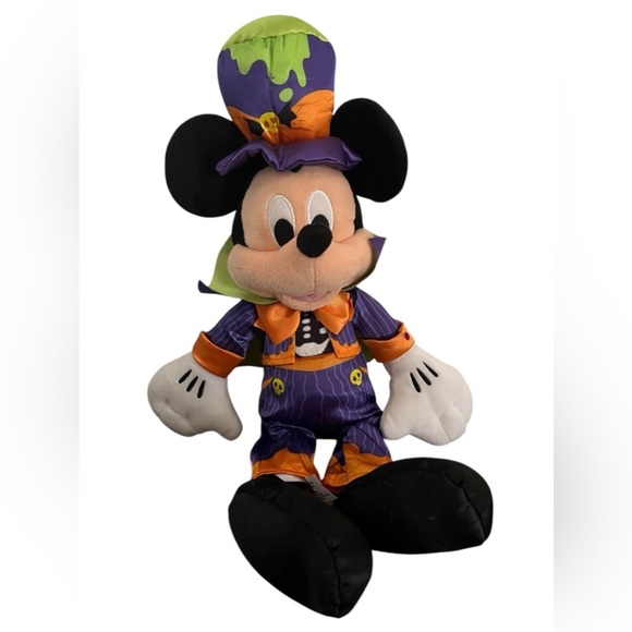 Disney Store Mickey Mouse Plush Halloween Small 17'' 2018 - Picture 1 of 5